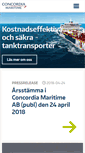 Mobile Screenshot of concordiamaritime.com
